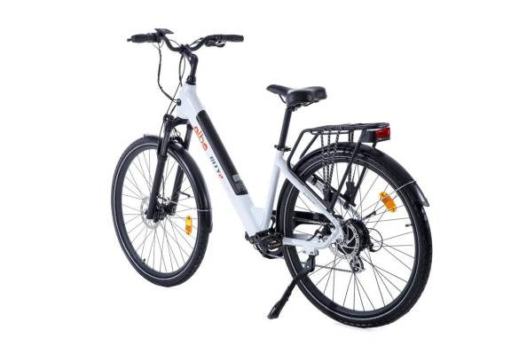ALBA City 2 Standart 9.6 Ah Renkli LCD Gösterge Mekanik Disk Fren Elektrikli Şehir Bisikleti Beyaz (E-Bike) - 5
