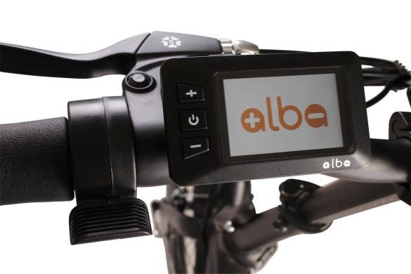 ALBA Fold 2 Premium 9.6 Ah LED Ekranlı Katlanır Elektrikli Bisiklet Beyaz (E-Bike) - 12