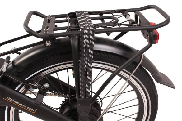 ALBA Fold 2 Premium 9.6 Ah LED Ekranlı Katlanır Elektrikli Bisiklet Siyah (E-Bike) - 4