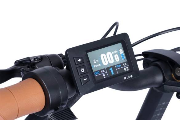 ALBA Fold 2 Premium 9.6 Ah LED Ekranlı Katlanır Elektrikli Bisiklet Siyah (E-Bike) - 13