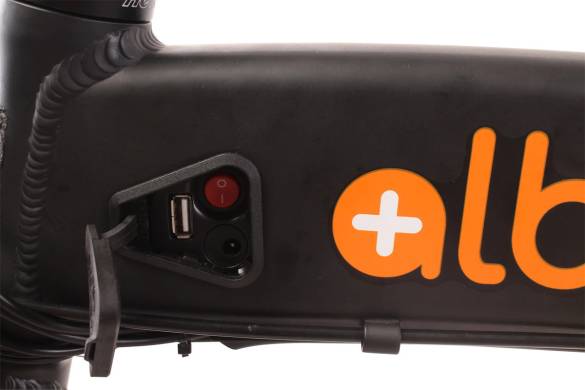 ALBA Fold 2 Standart 7.8 Ah LED Ekranlı Katlanır Elektrikli Bisiklet Siyah (E-Bike) - 3